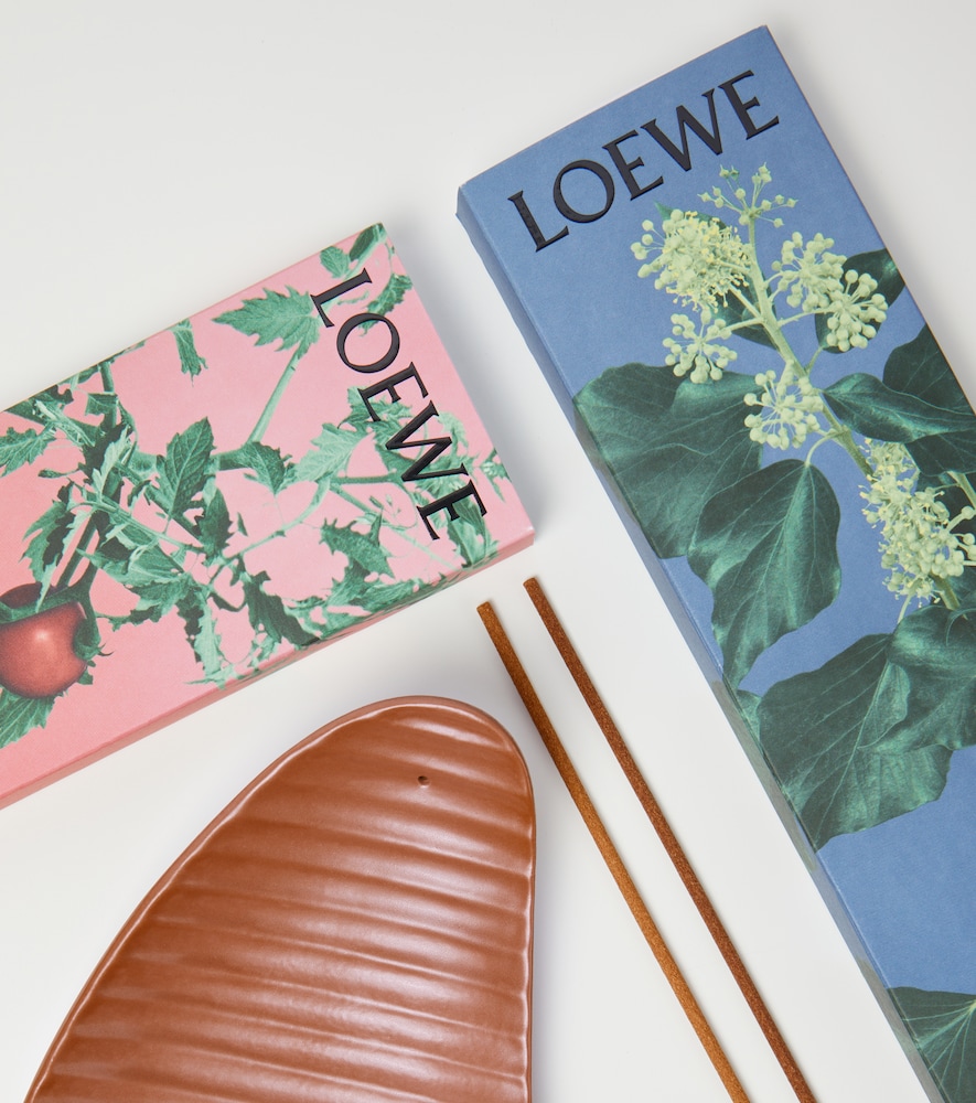  Loewe Home Scents Loewe Home Scents Set Tomato Leaves Aus Räucherstäbchenhalter Und Räucherstäbchen 