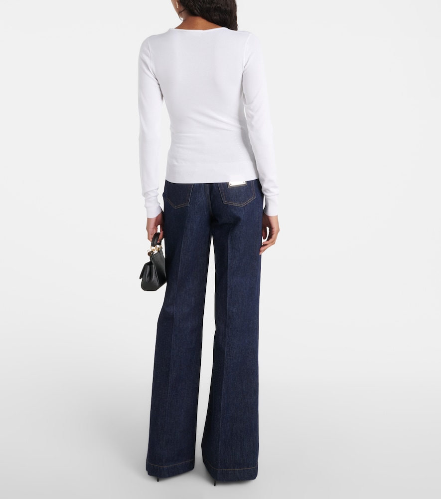 Dolce&Gabbana Silk-Blend Sweater