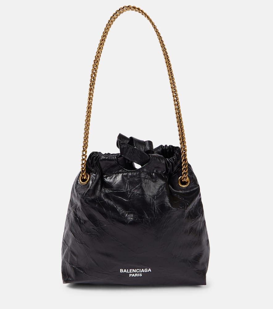 Balenciaga Crush Mini leather tote bag
