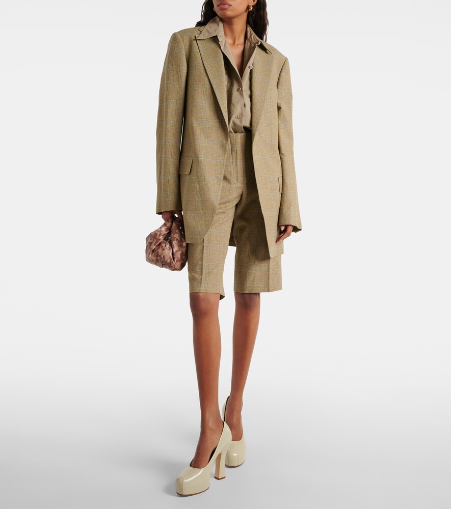  Dries Van Noten Dries Van Noten Checked Bermuda Shorts 