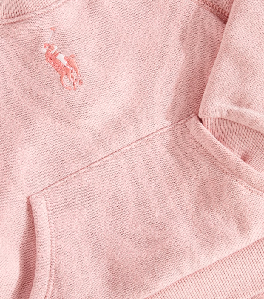 Polo Ralph Lauren Baby Set Aus Sweatshirt Und Jogginghose In Pink