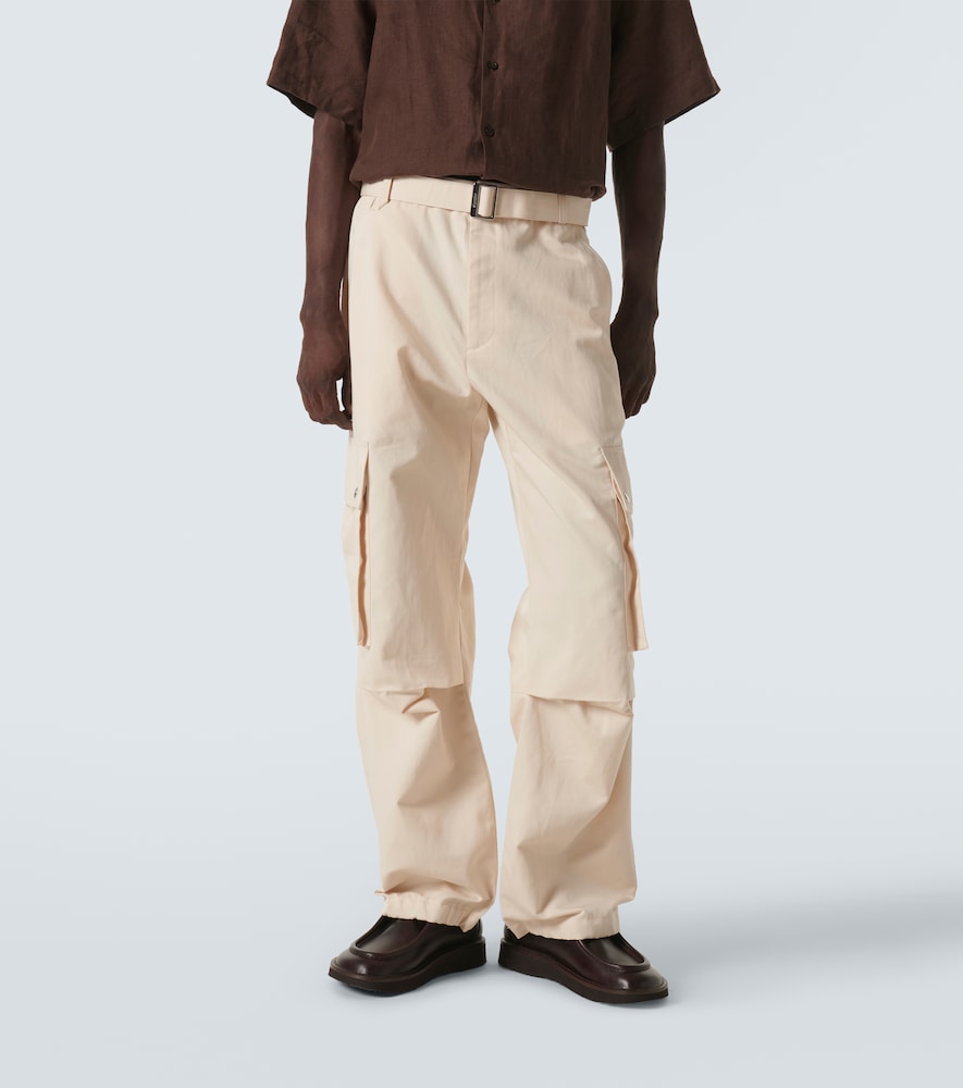  Jacquemus Jacquemus Cargohose Le Cargo Aus Baumwolle Und Leinen 