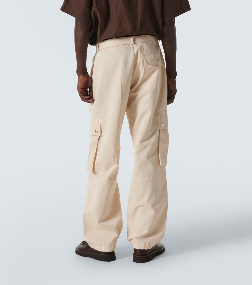  Jacquemus Jacquemus Cargohose Le Cargo Aus Baumwolle Und Leinen 