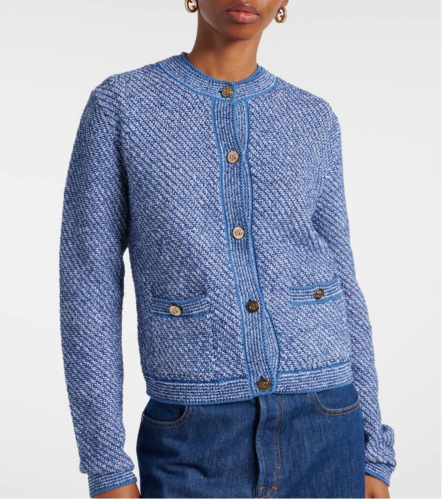 Gucci In Light Denim/white