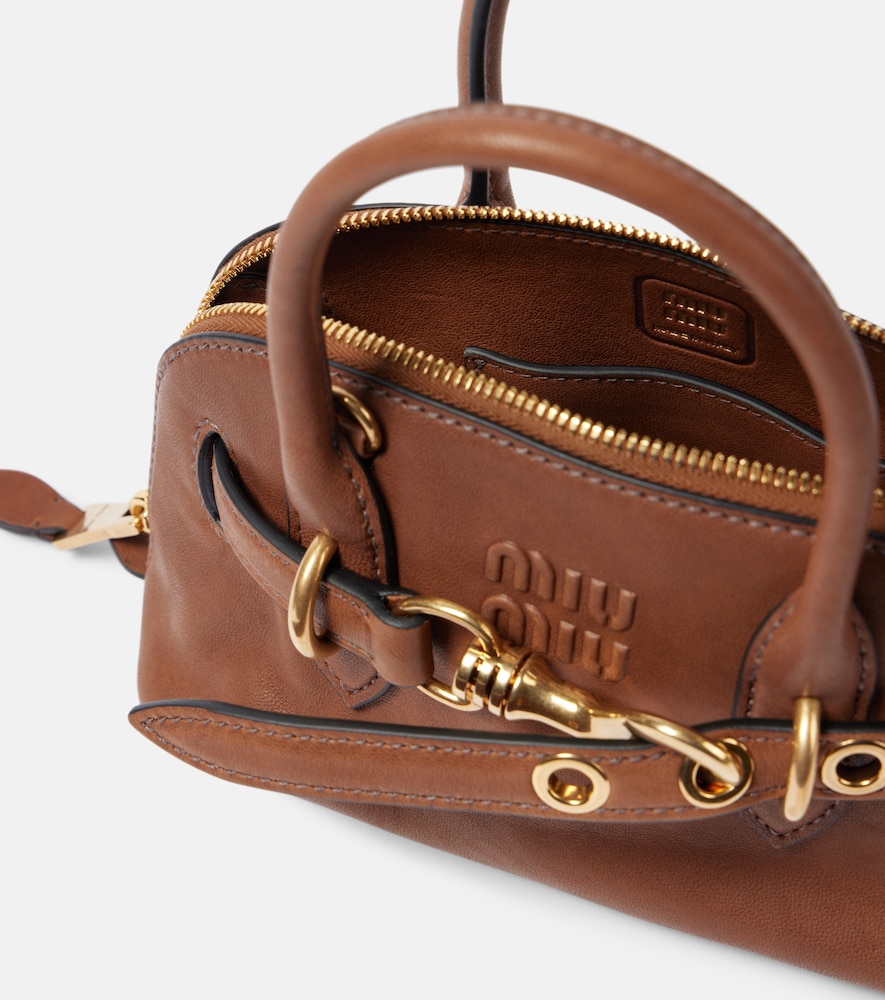  Miu Miu Miu Miu Tote Bag Aventure Small Aus Leder 