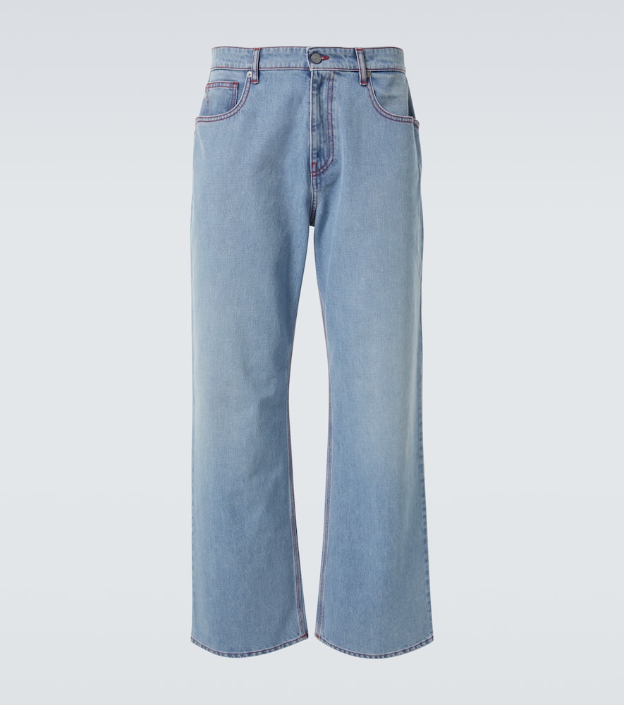 Venice mid-rise straight jeans