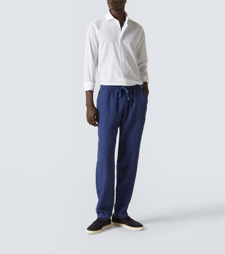 Fedeli Cotton-blend Shirt In White