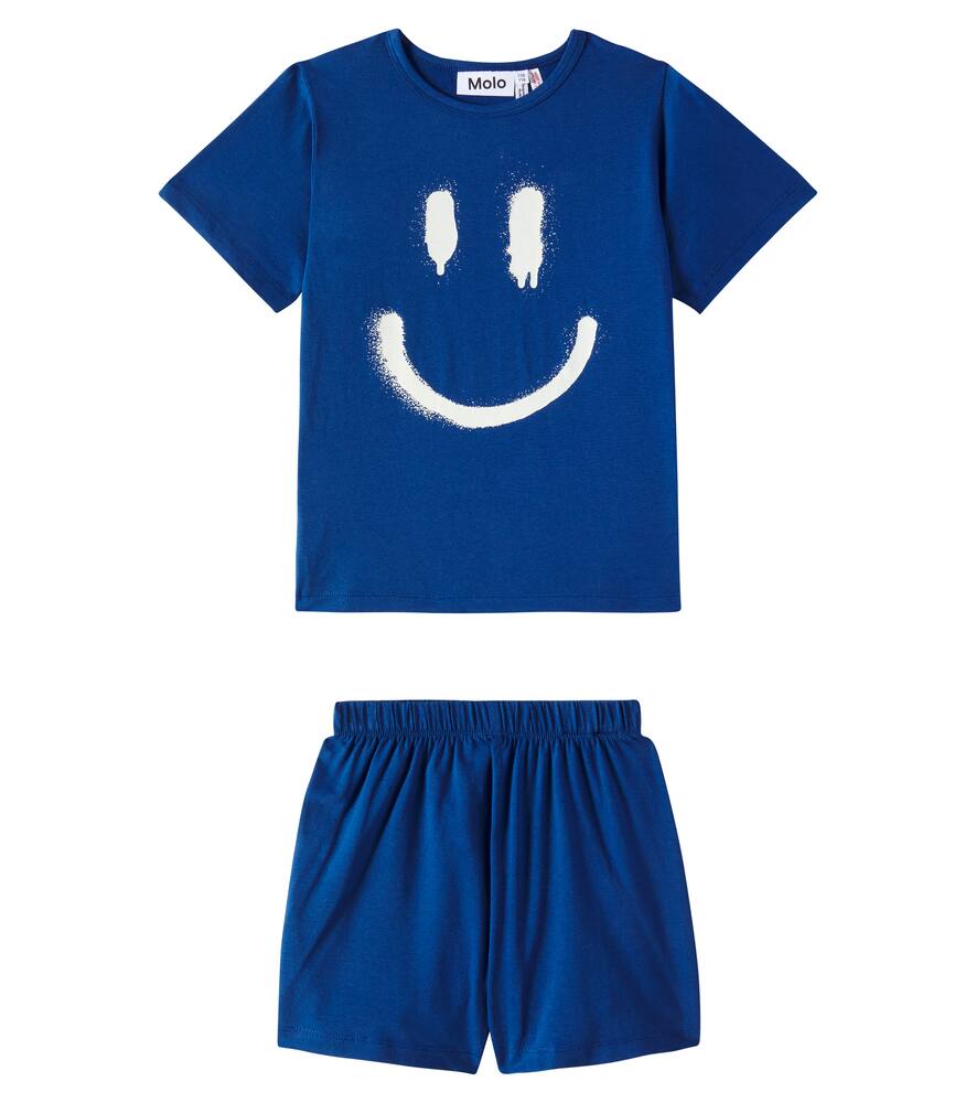 Molo Luvis printed cotton-blend jersey pajamas
