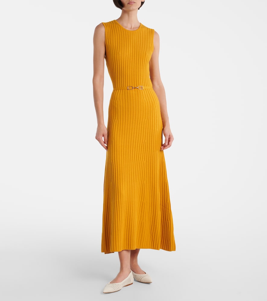  Gabriela Hearst Gabriela Hearst Maxikleid Aus Wolle Und Kaschmir 