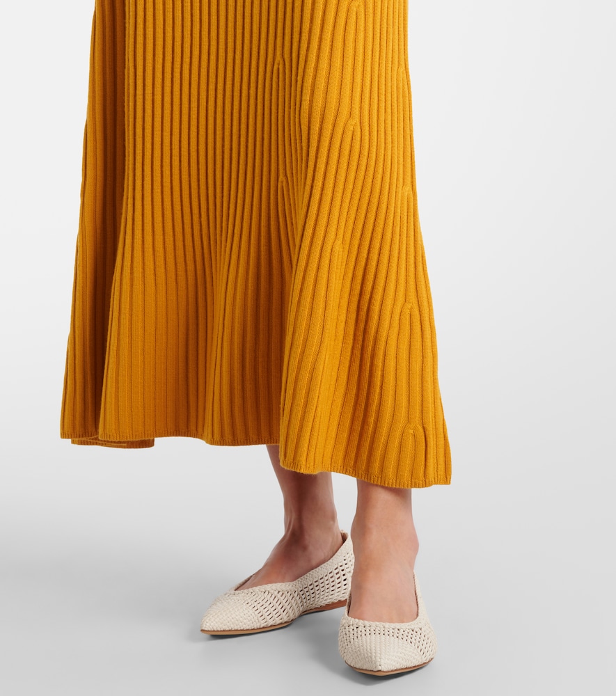  Gabriela Hearst Gabriela Hearst Maxikleid Aus Wolle Und Kaschmir 