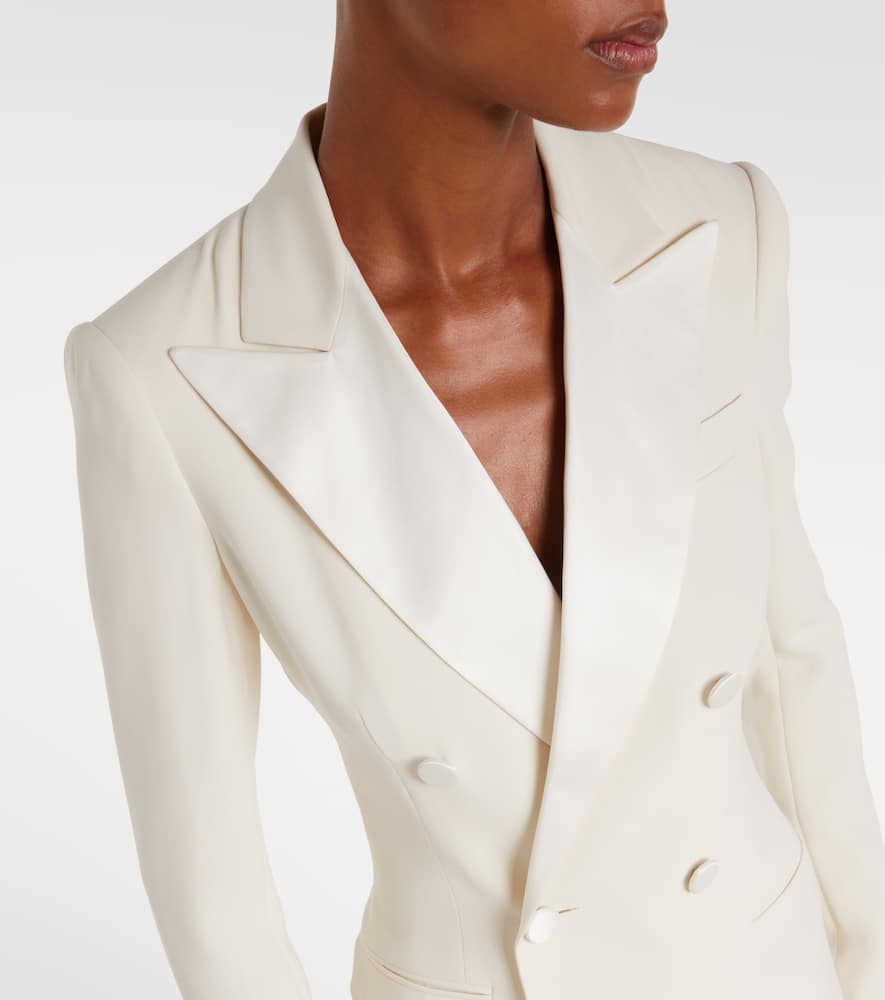 Ralph Lauren Kristian Silk Cady Gown In White