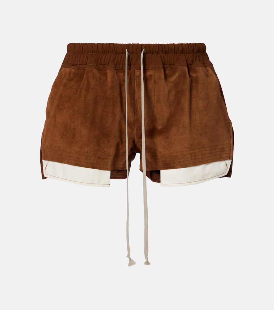 Suede shorts