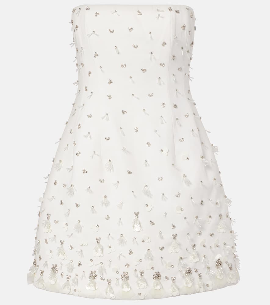 Bridal Yasmin embellished minidress