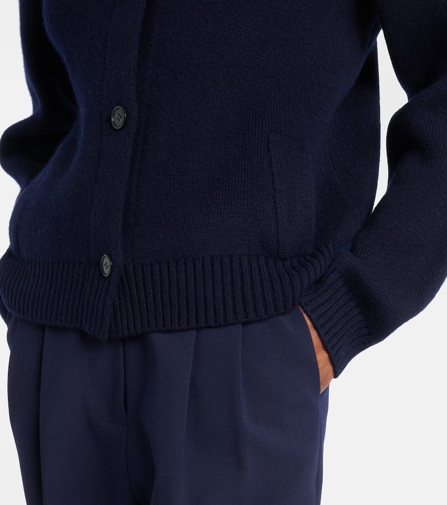 Lisa Yang Lynna Cashmere Cardigan In Metallic