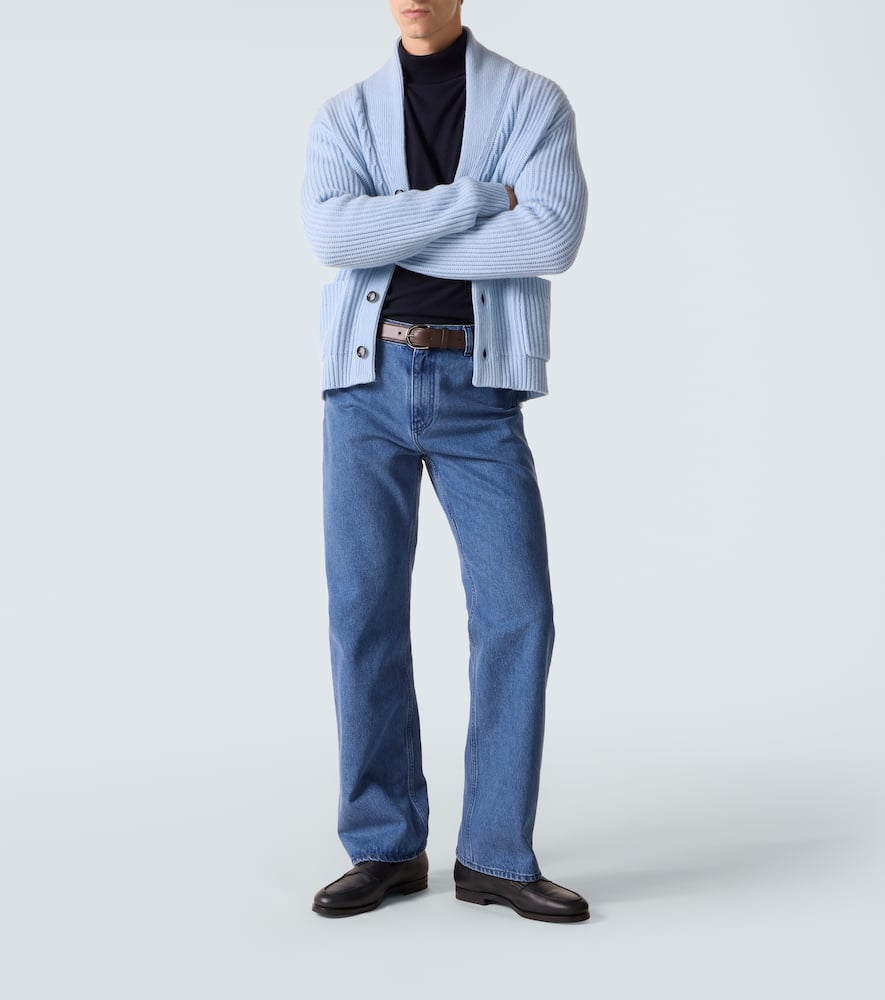 Gabriela Hearst Rey Straight Jeans In Blue
