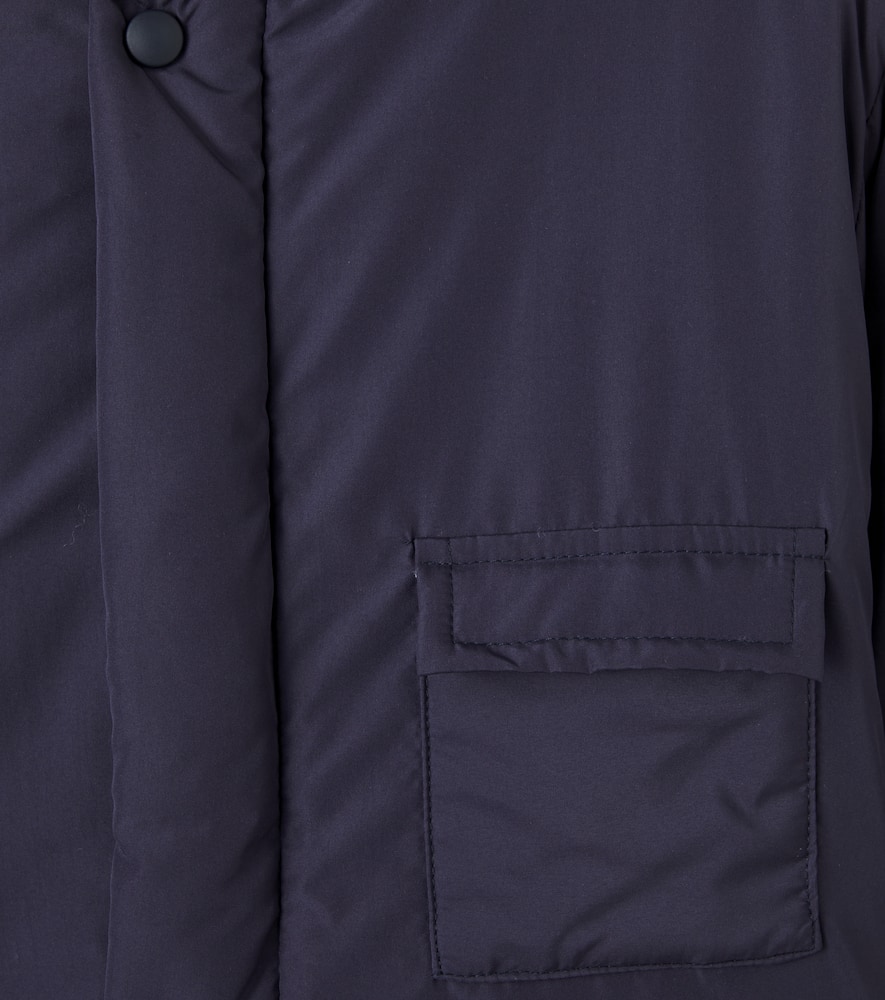1+ In The Family Baby Camilla Hooded Jacket In Blue