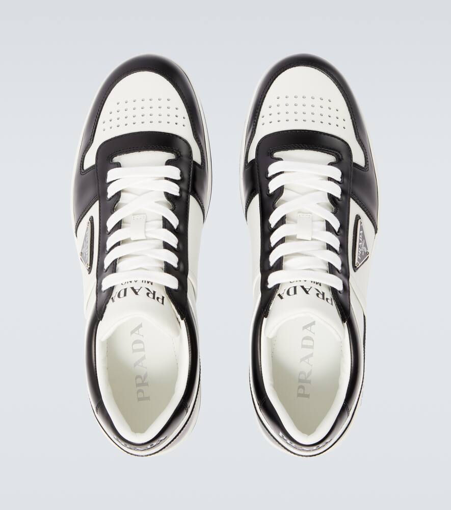 Prada Low-top Sneakers For Downtown Style In White