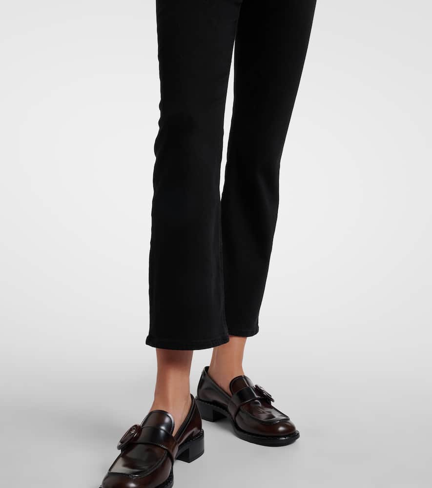 Citizen Of Humanity Isola Mid-rise Bootcut Jeans In Black