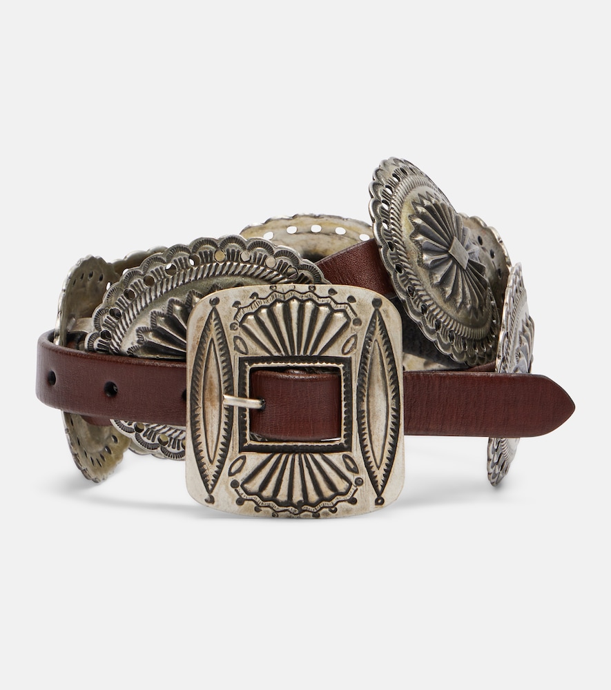 Polo Ralph Lauren Women's Brown Leather Belt Inch Size 35.5 - Mytheresa