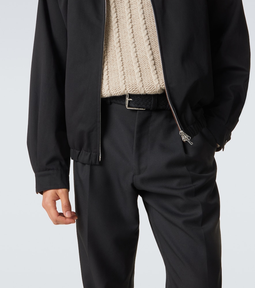  Tod's Tod's Braided Suede Belt 