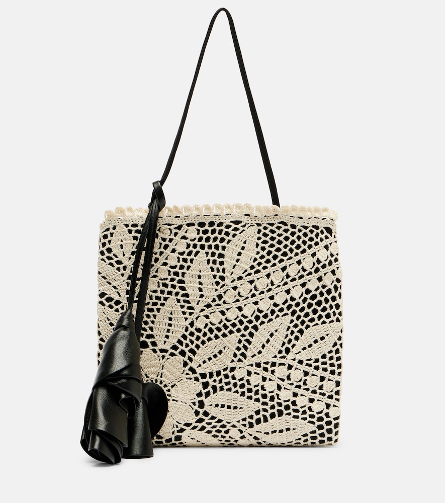 Magda Butrym Sac Julia Small en crochet avec garniture en cuir 1190 €