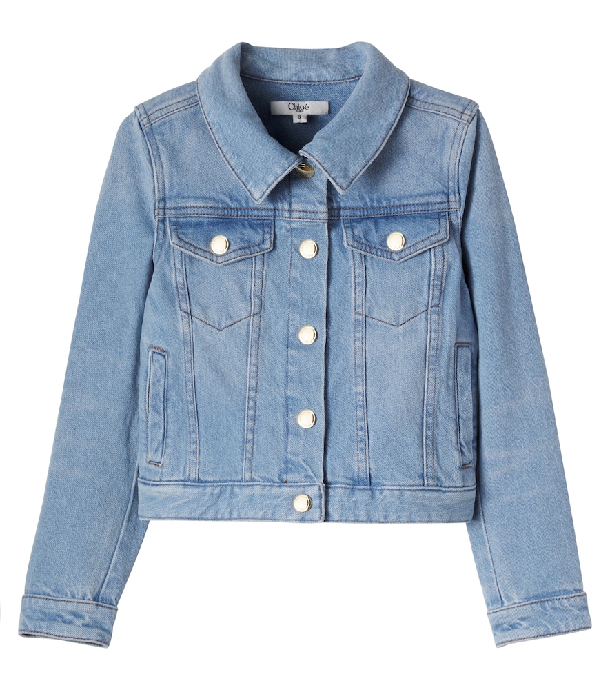 Chloe Kids Blue Denim Jacket Y Size 6 - Mytheresa