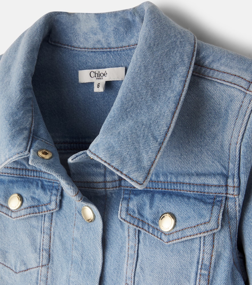  Chloe Kids Chloã© Kids Denim Jacket 
