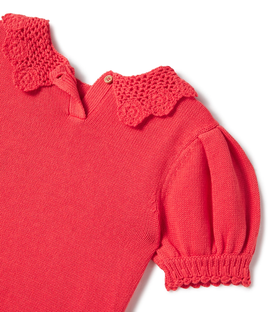  Bonton Bonton Top Niko Aus Baumwolle Mit Häkelstrick 