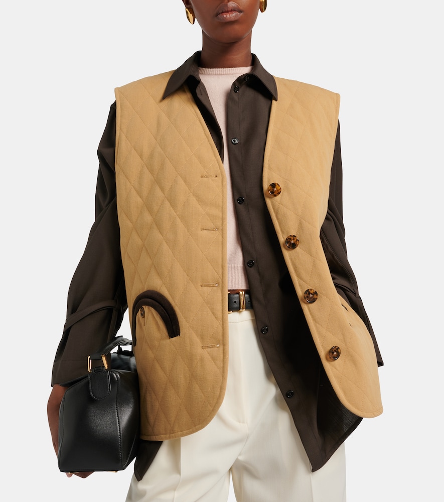 Blazé Milano Suffolk quilted cotton vest