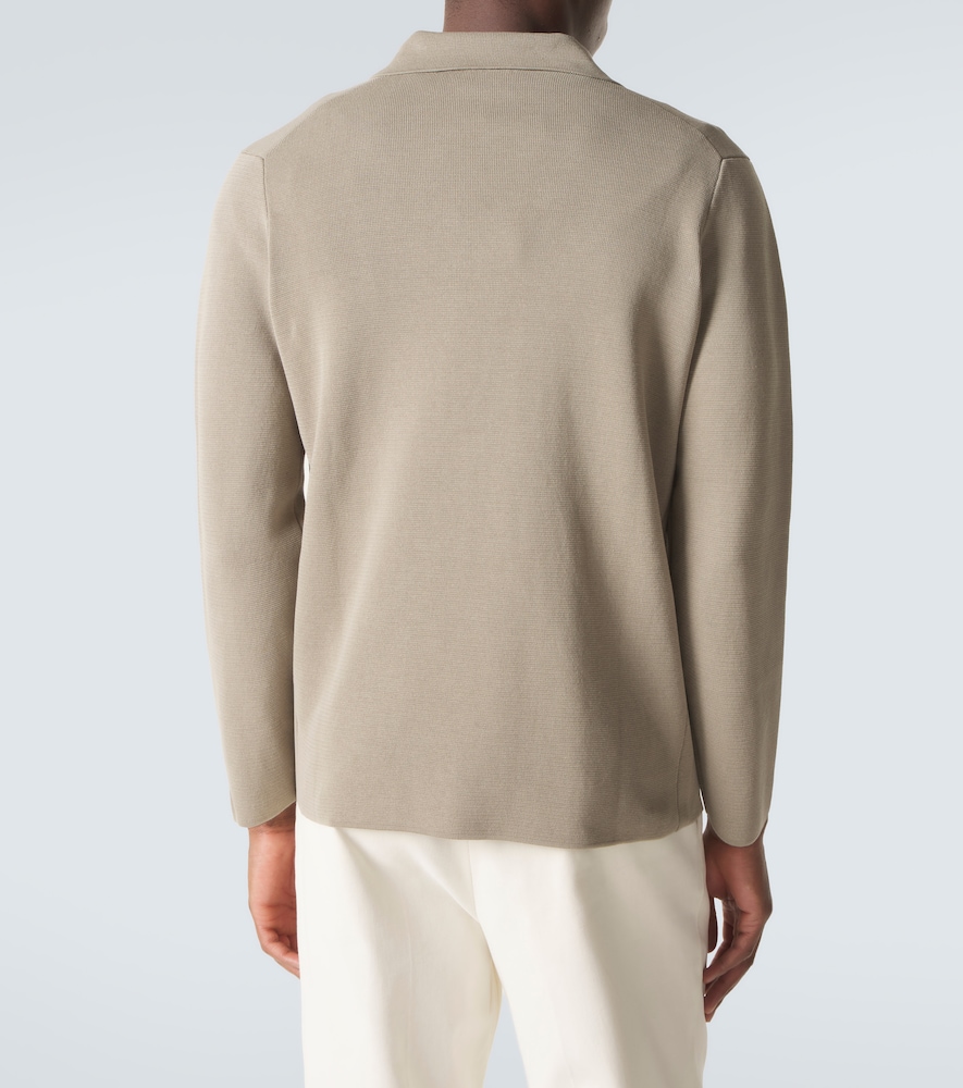 Cotton Crêpe Blazer