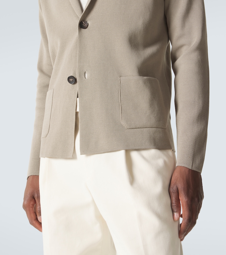 Cotton Crêpe Blazer