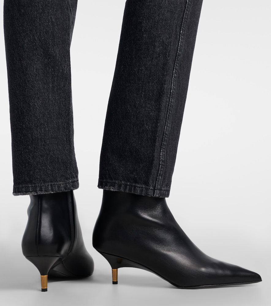 Bella Leather Ankle Boots