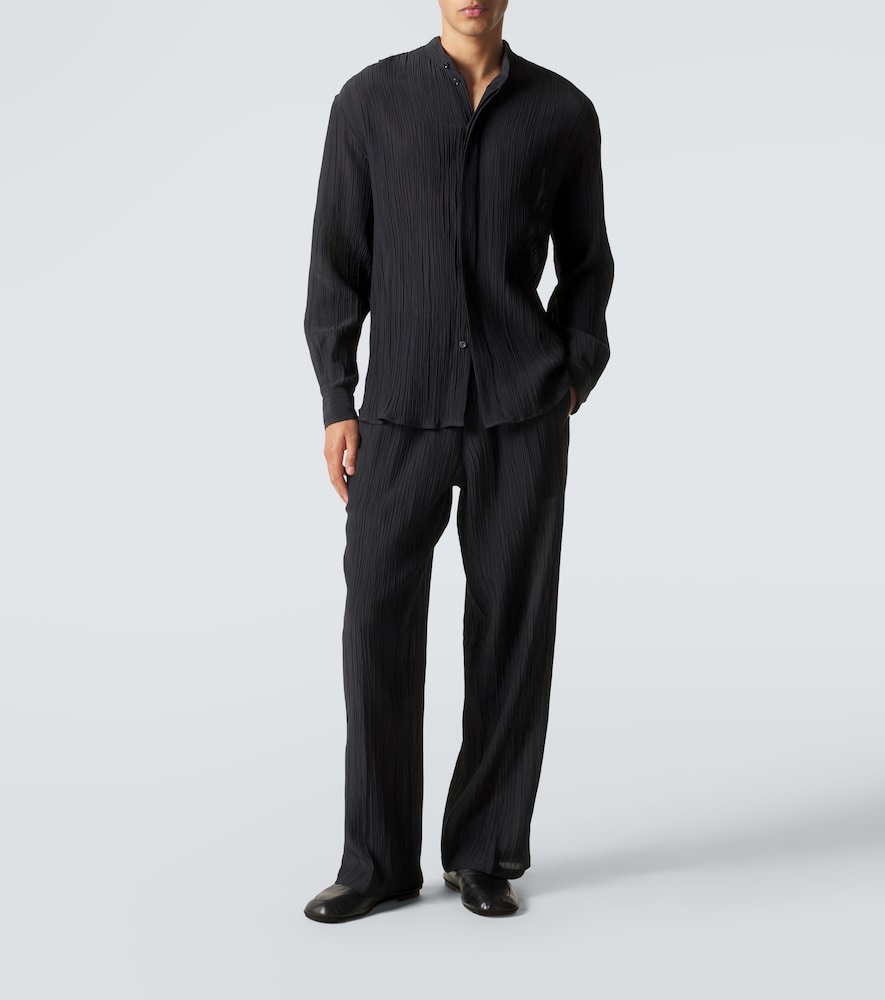  Umit Benan Umit Benan Hose Julian Aus Leinen Und Baumwolle 