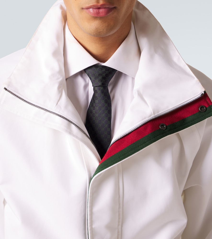  Gucci Gucci Gg Jacquard Silk Tie 