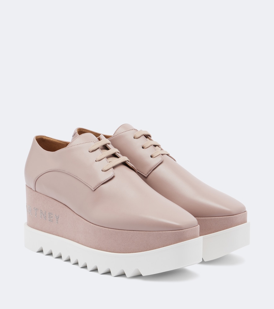 Verzierte Plateau-Sneakers Elyse