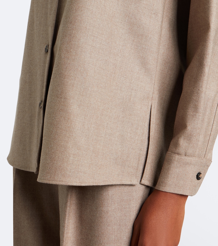 Cashmere-Blend Shirt
