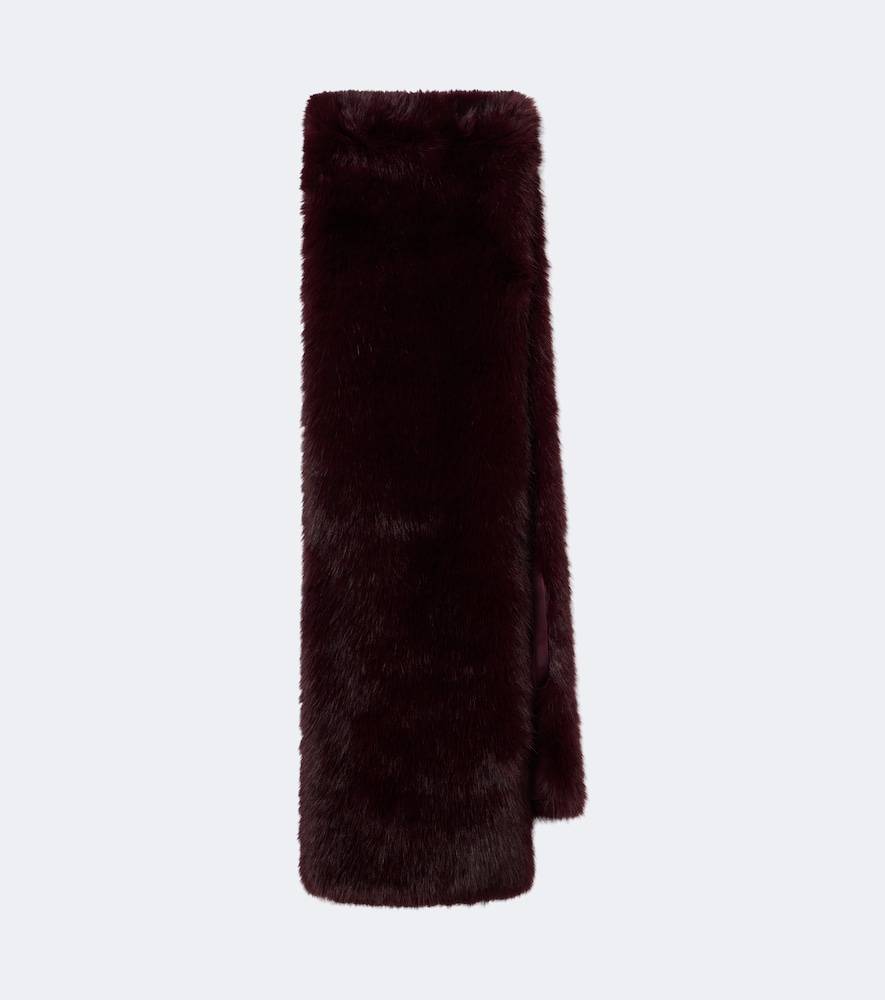 Schal aus Teddyfleece