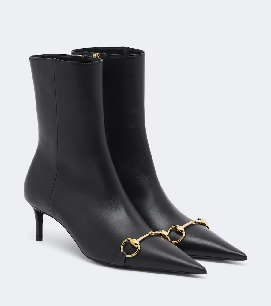 Stivaletti Donna in pelle con Horsebit