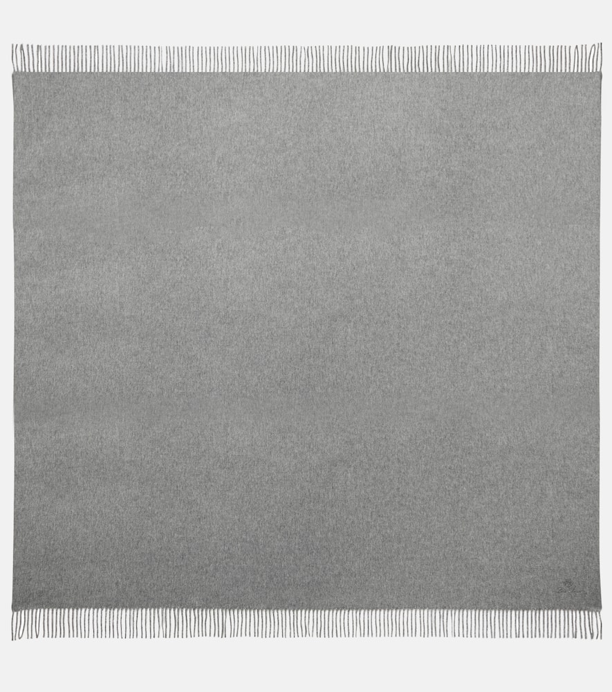 Loro Piana Unito fringed cashmere blanket