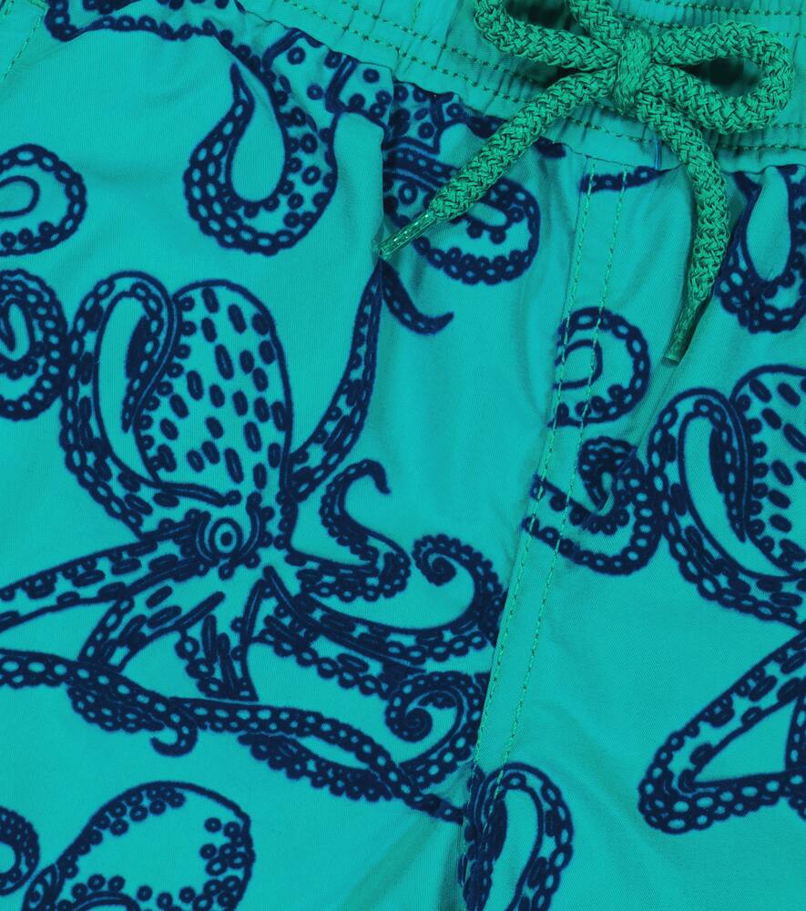 Shop Vilebrequin Moorea Swim Trunks In Emerald