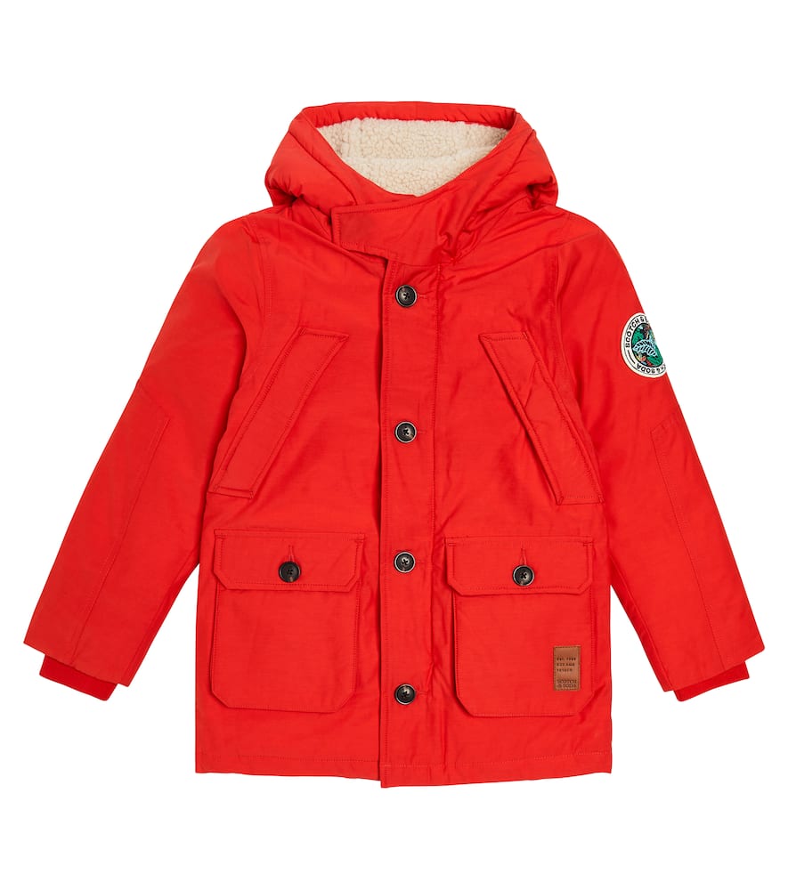 Scotch & Soda Kids Cotton-blend jacket