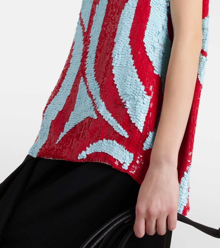  Dries Van Noten Dries Van Noten Sequined Top 
