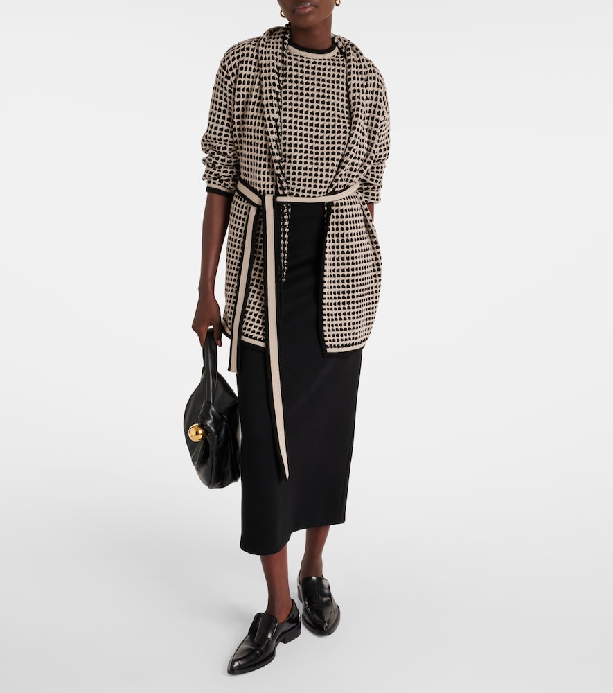 'S Max Mara Fleres patterned cotton sweater vest