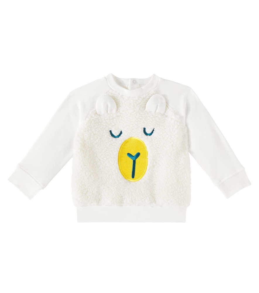 Stella McCartney Kids Baby paneled sweatshirt　ステラ マッカートニー キッズ ベビー パネル スウェットシャツ Stella