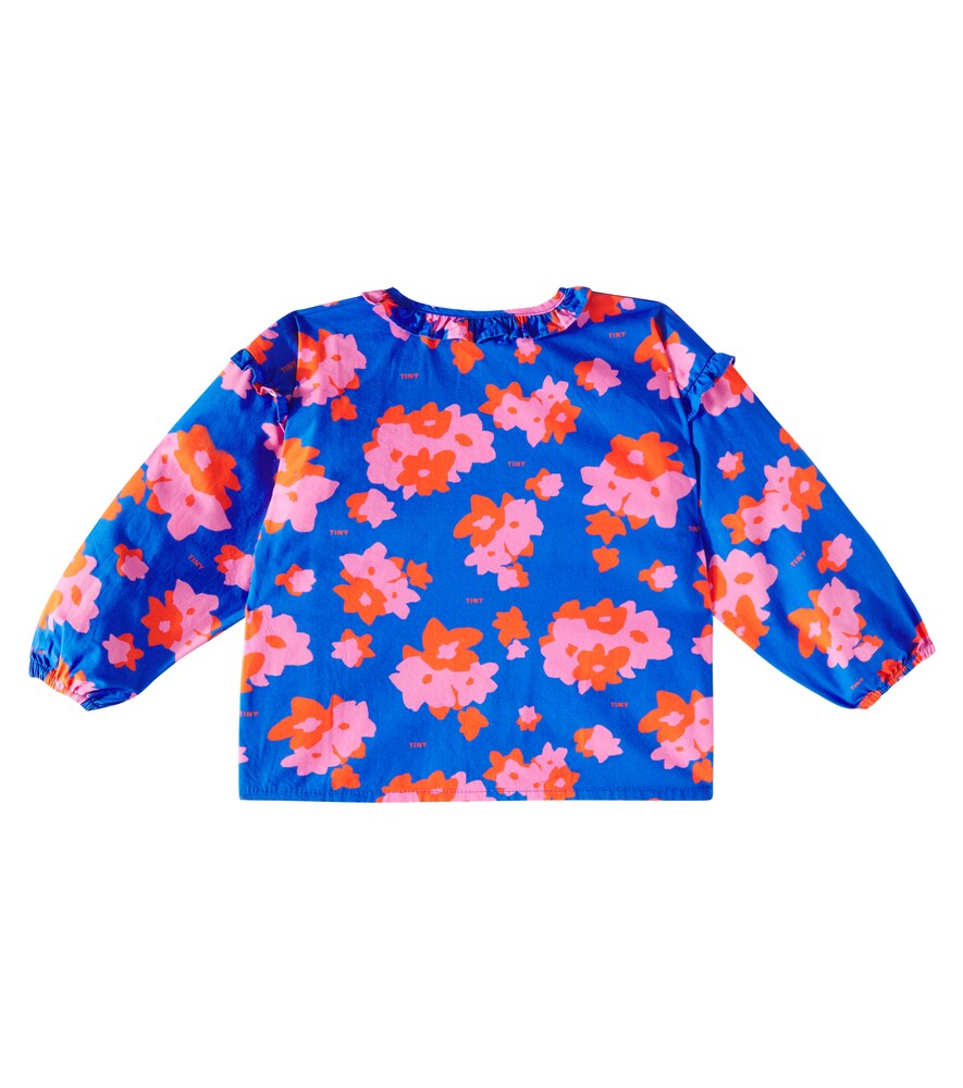  Tinycottons Tinycottons Bluse Flowers Aus Baumwollpopeline 