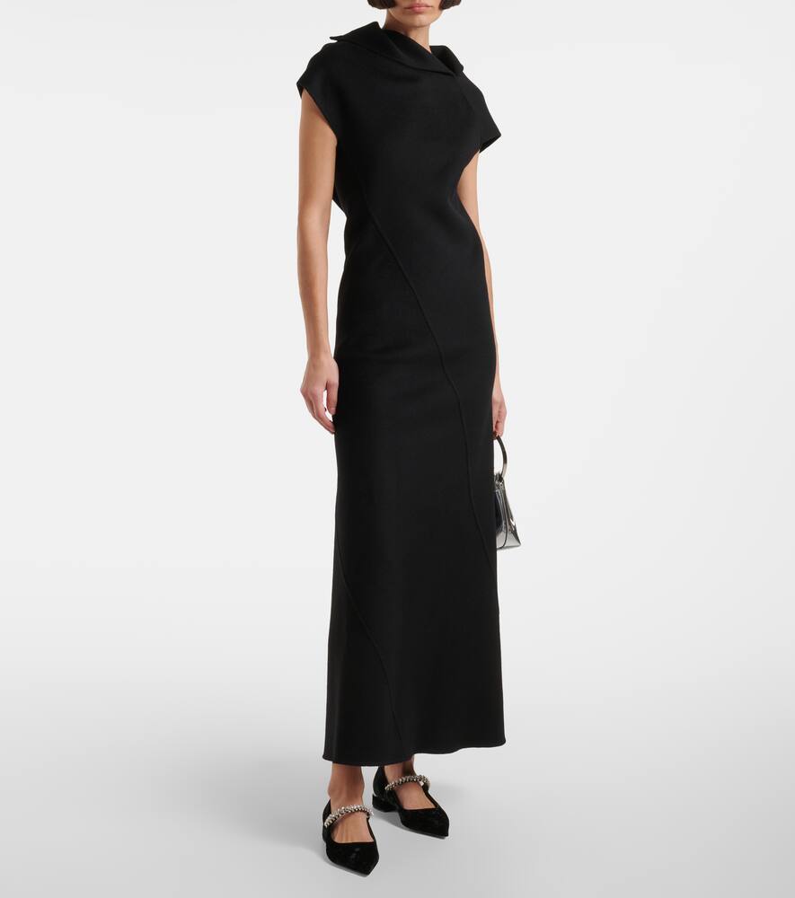 Jimmy Choo Women Black Ballet Flats With Crystals On Strap In Patent Leather Woman In Black