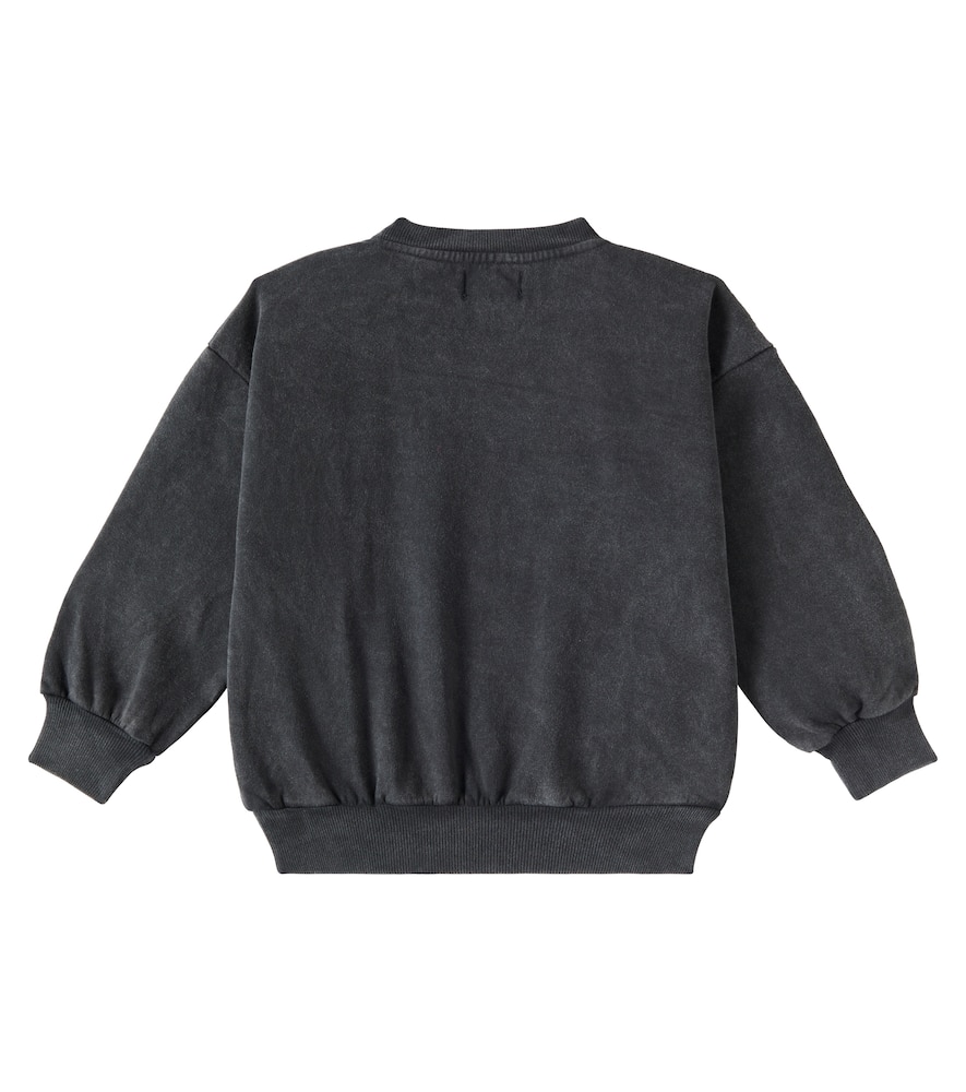 Bobo Choses Grey Sweatshirt For Kids With Dog Print In Grey