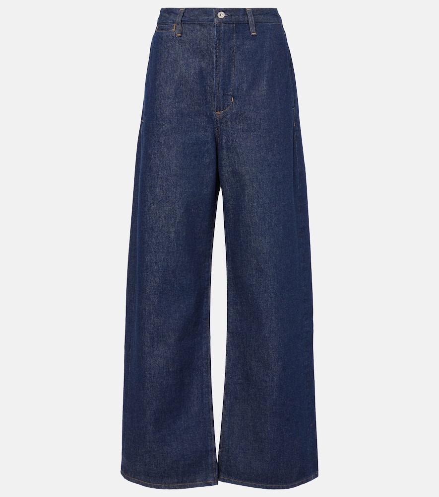 Ayla high-rise wide-leg jeans