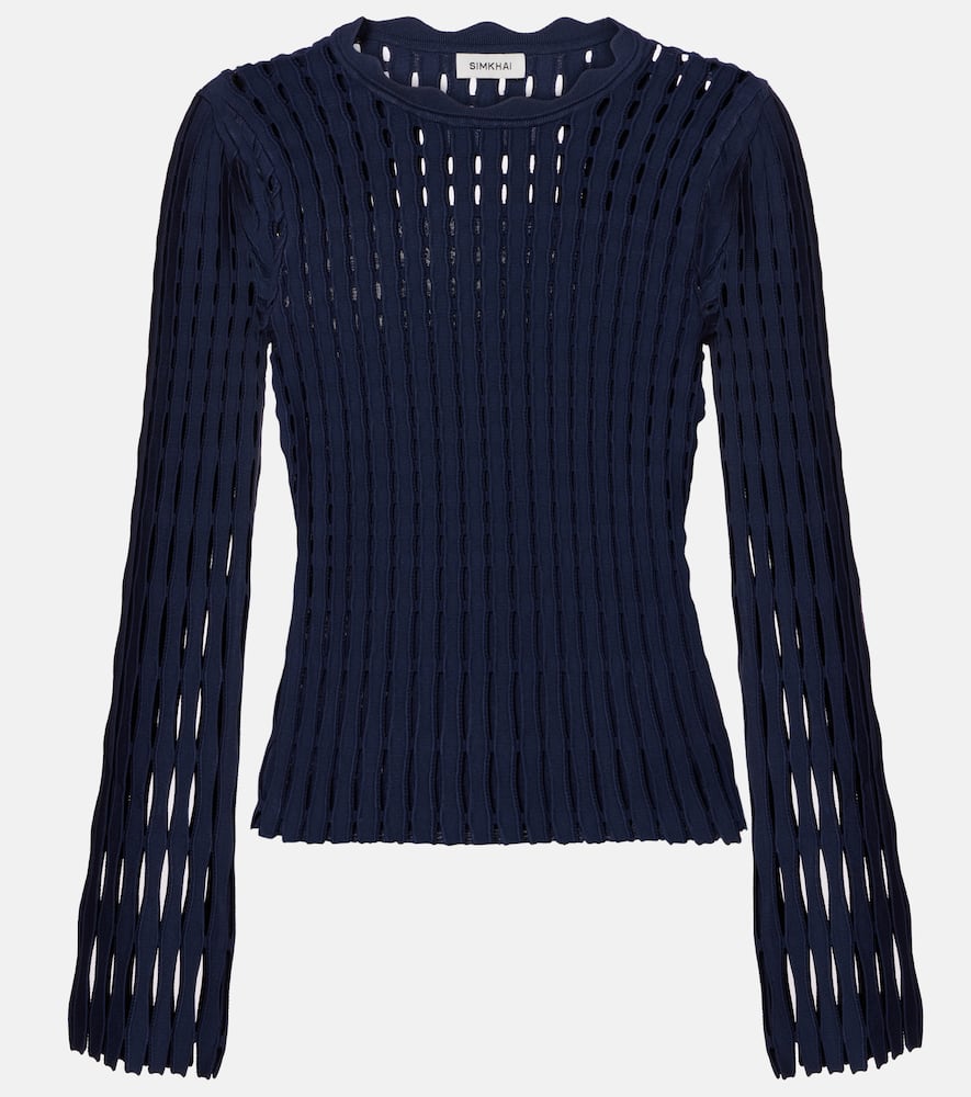 Open-knit top