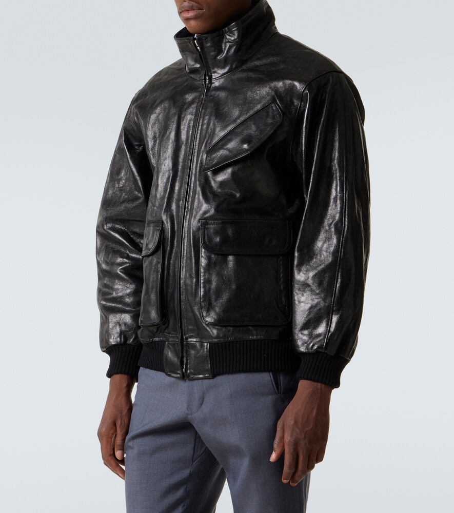  Auralee Auralee Blouson Aus Leder 